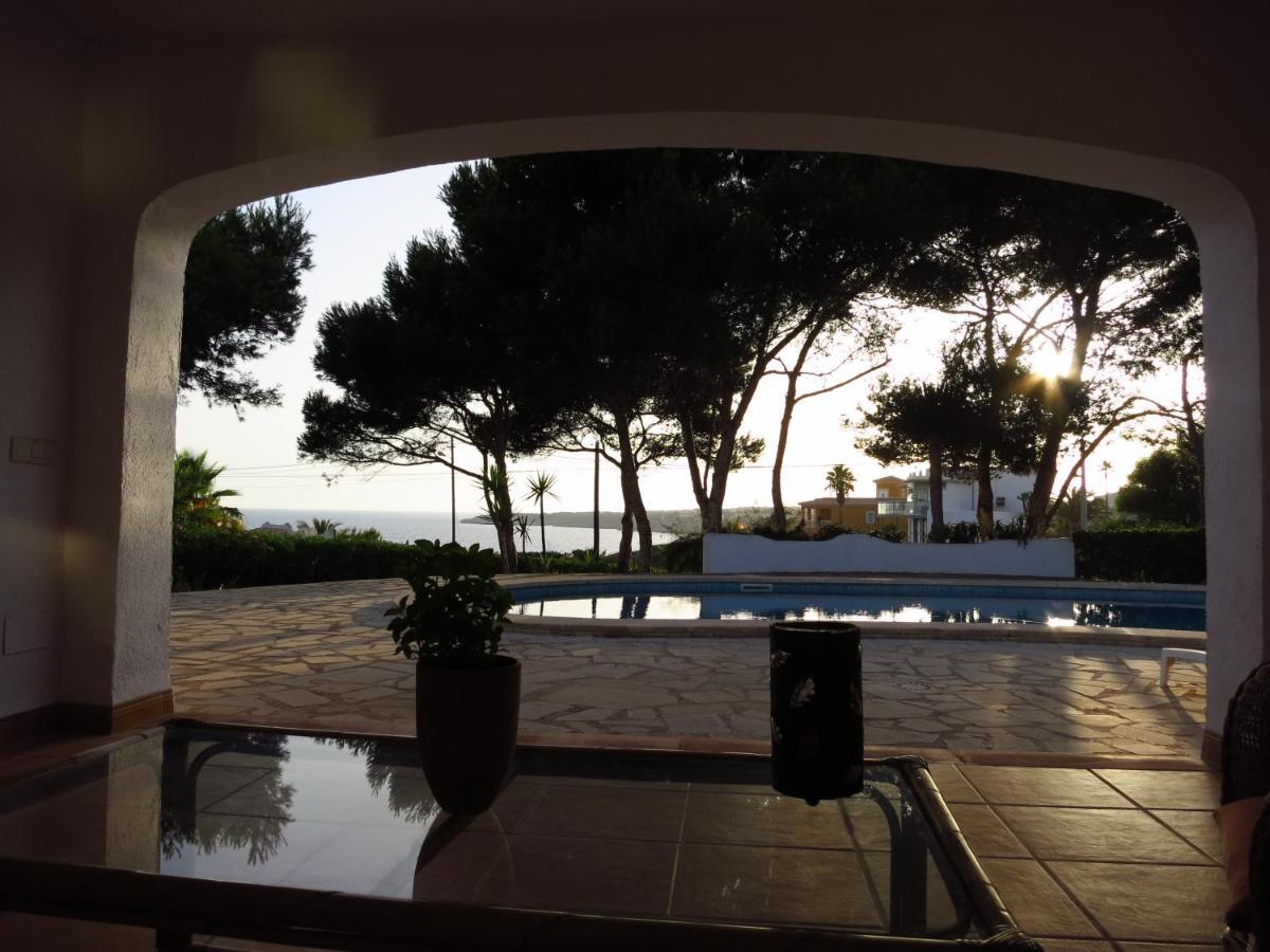 Gigantische Villa Mit Meerblick, Panoramablick & Pool-Oase Cala Pi  Ngoại thất bức ảnh